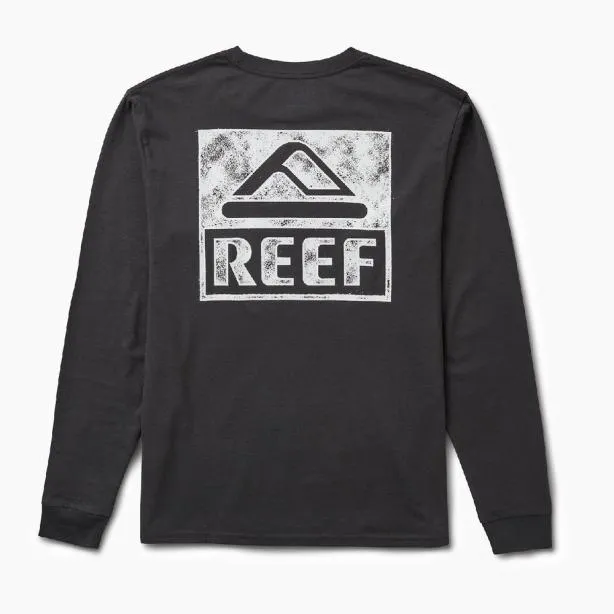 TShirts Men REEF Wellie Long Sleeve TShirt Phantom
