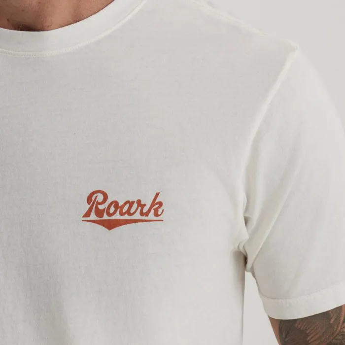Tees Men Roark Diamond Script Premium Tee Off White