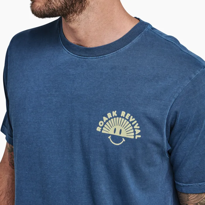 Tees Men Roark Forever Roaming Premium Tee Dark Indigo