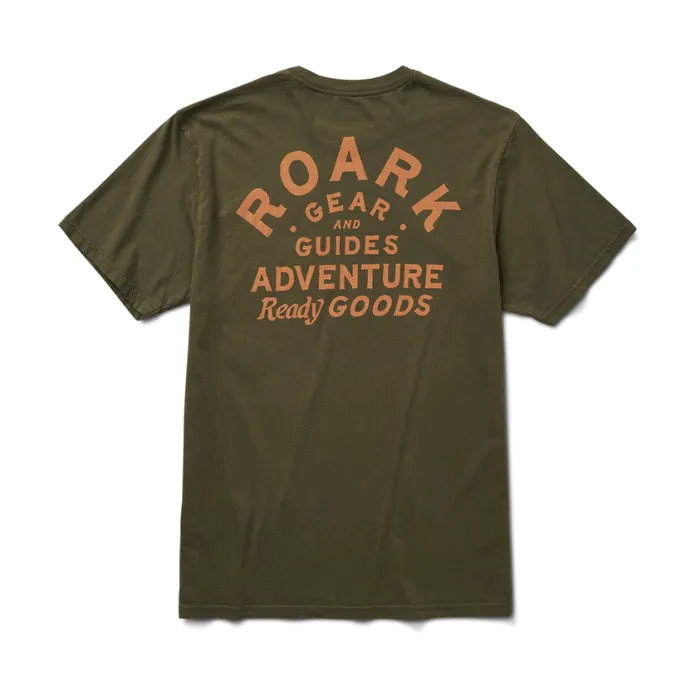 Tees Men Roark Gear and Guides Premium Tee Military