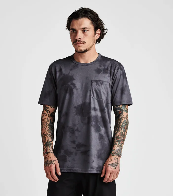Tees Men Roark Mathis Tie Dye Tee Grey