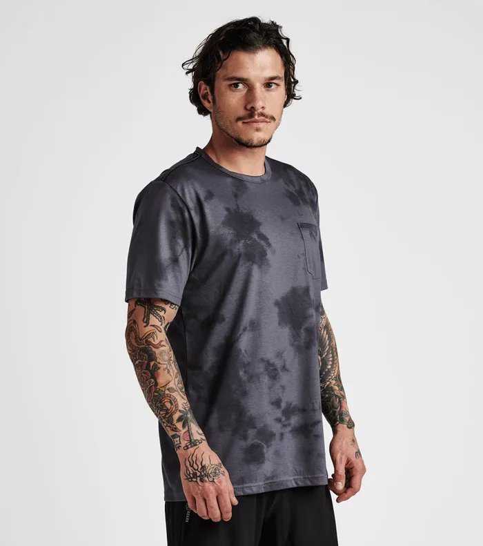 Tees Men Roark Mathis Tie Dye Tee Grey