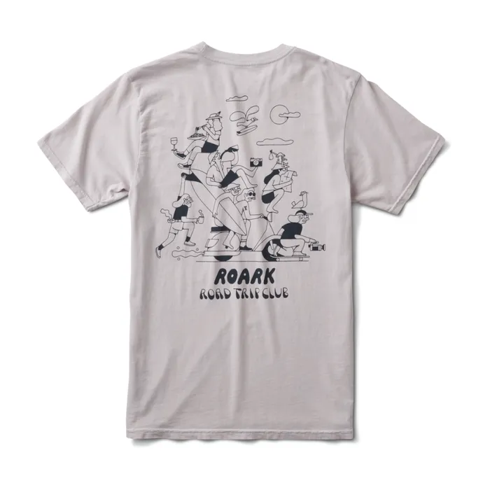 Tees Men Roark Roadtrip Club Premium Tee Dusty Lilac