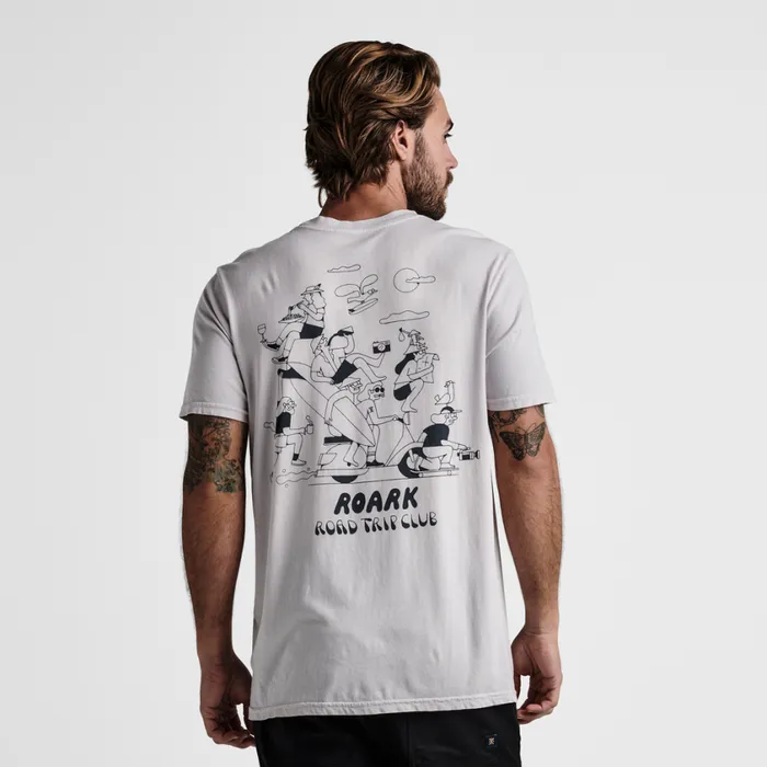 Tees Men Roark Roadtrip Club Premium Tee Dusty Lilac