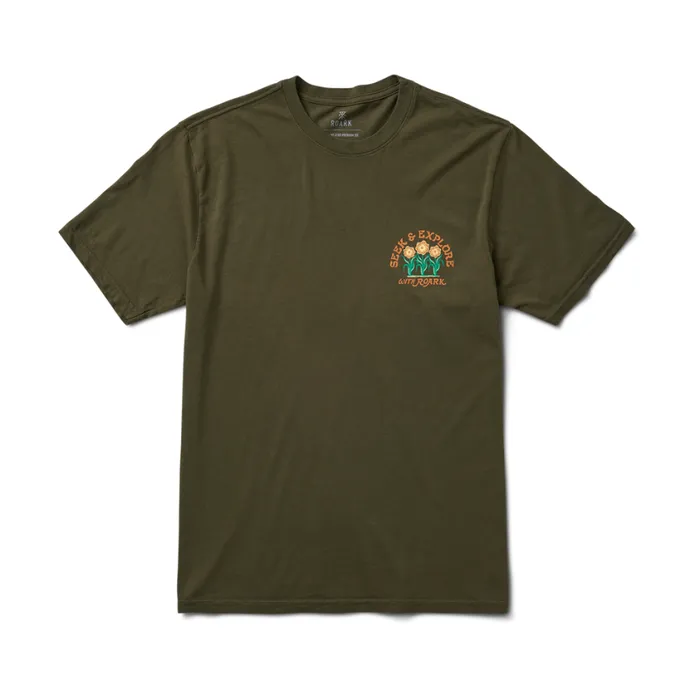 Tees Men Roark Seek and Explore Premium Tee Military
