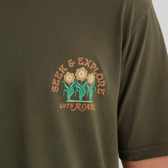 Tees Men Roark Seek and Explore Premium Tee Military