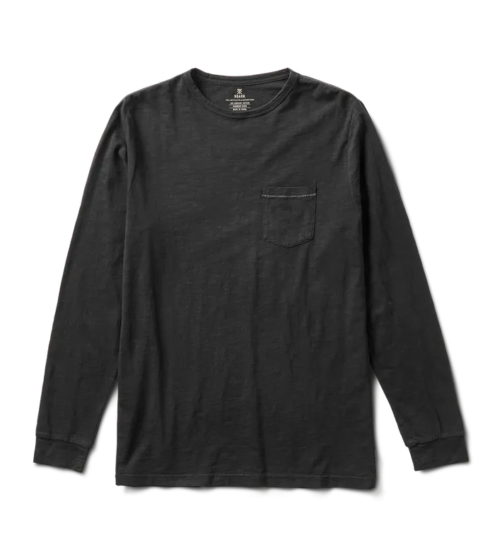 Tees Men Roark Well Worn Midweight Organic Tee Black