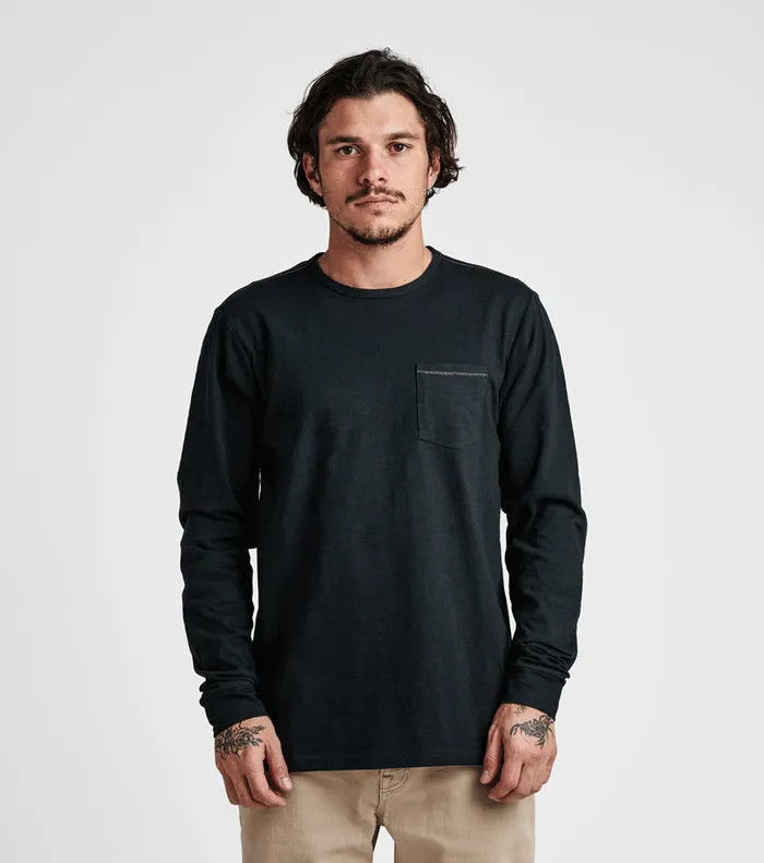 Tees Men Roark Well Worn Midweight Organic Tee Black