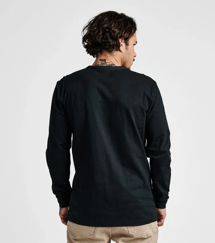 Tees Men Roark Well Worn Midweight Organic Tee Black