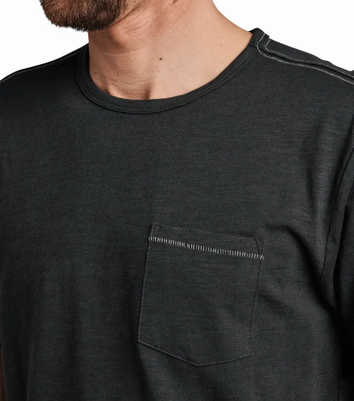 Tees Men Roark Well Worn Midweight Organic Tee Charcoal