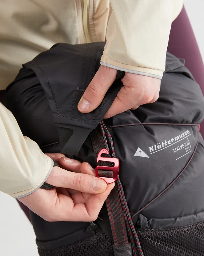 Tjalve 20 Lightweight Retina Backpack 10L Raven MenWomen Klttermusen Lightweight Backpacks