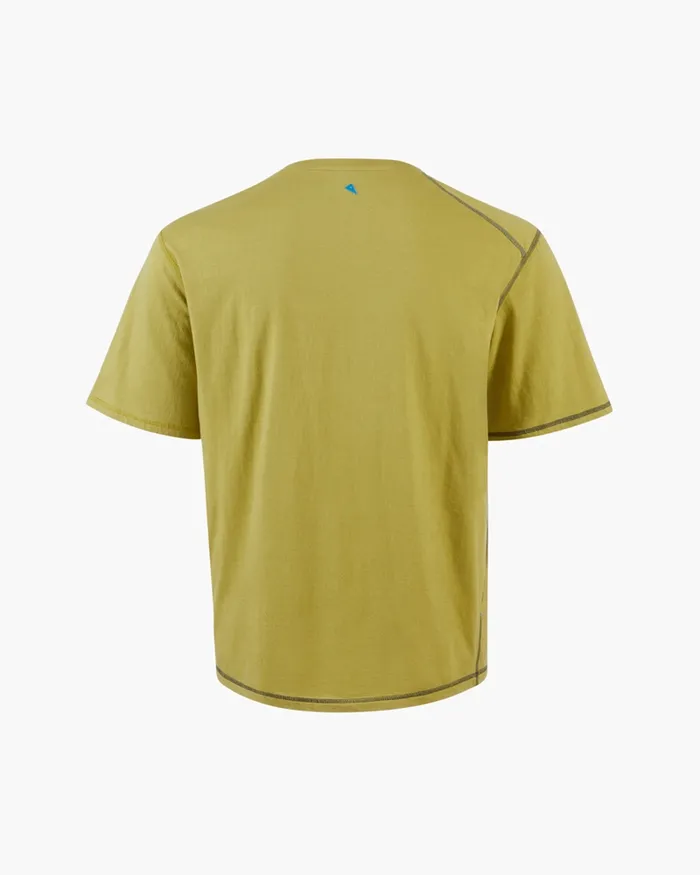Torre Short Sleeve Tee Leaf Green Men Klttermusen TShirts