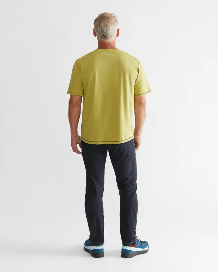 Torre Short Sleeve Tee Leaf Green Men Klttermusen TShirts