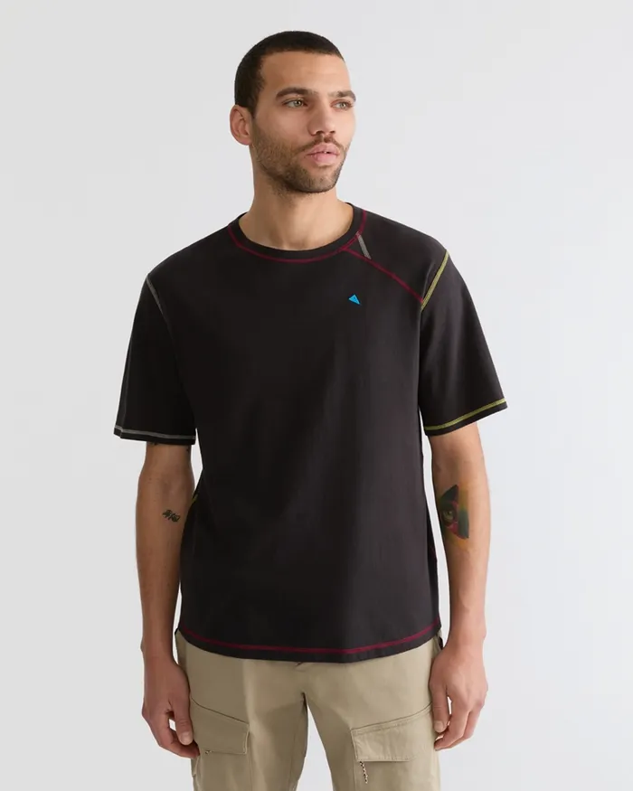 Torre Short Sleeve Tee Pitch Black Men Klttermusen TShirts