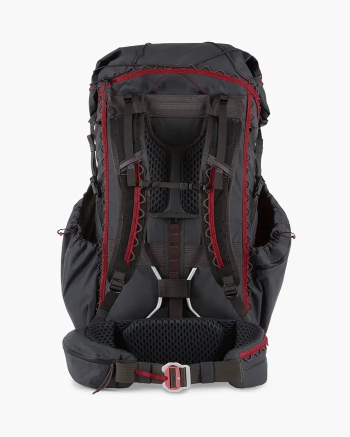 Vn Waterproof Retina Backpack 55L Raven MenWomen Klttermusen MultiDay Backpacks 32100l