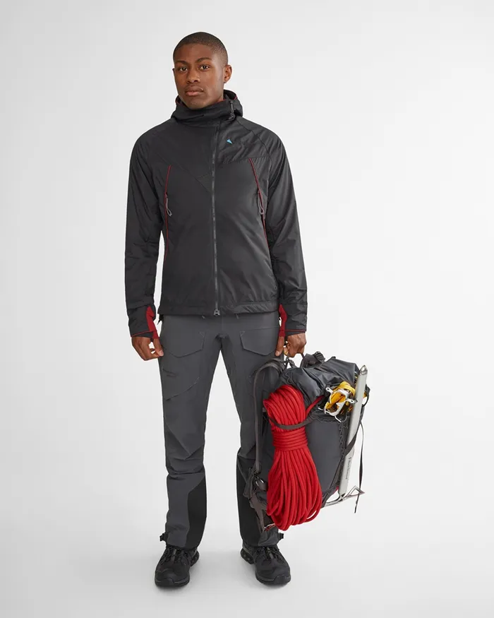 Vale Primaloft Hooded Jacket Black Men Klttermusen Down and Insulated Jackets