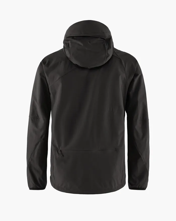 Vanadis 20 WindStretch Jacket Raven Men Klttermusen Wind Resistant Jackets