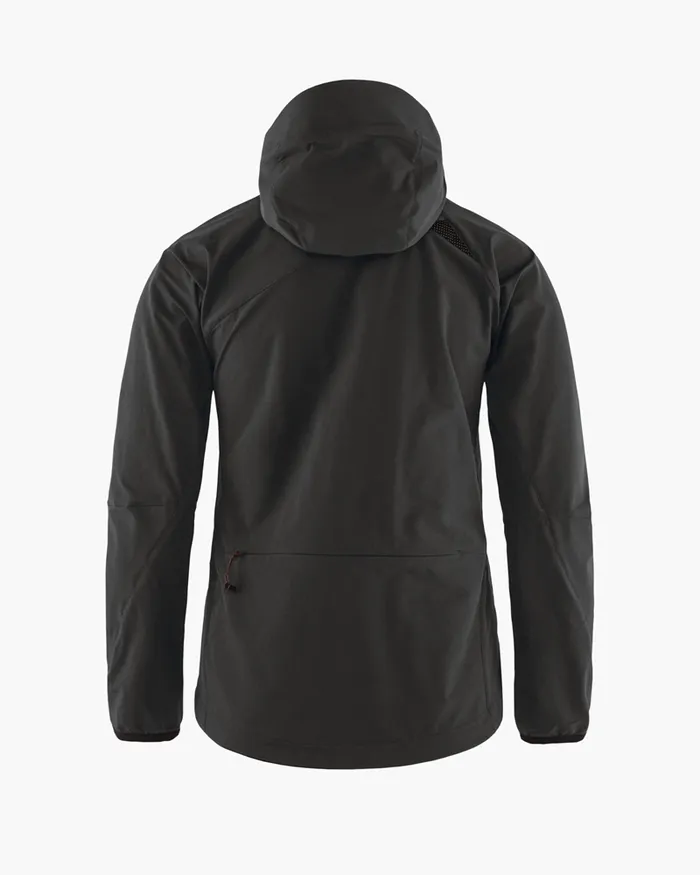 Vanadis 20 WindStretch Jacket Raven Women Klttermusen Wind Resistant Jackets