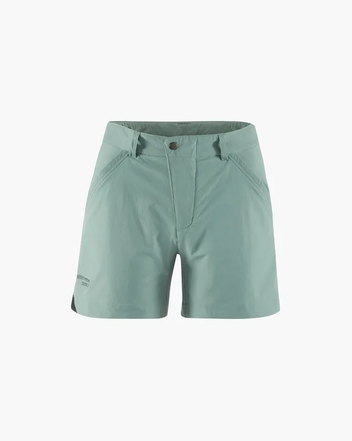 Vanadis 30 Light WindStretch Pants Jade Green Women Klttermusen Shorts