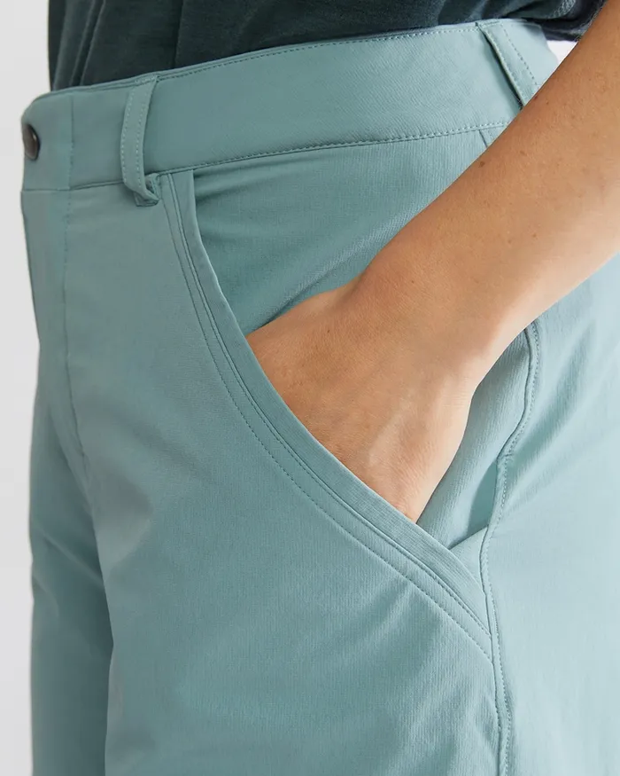 Vanadis 30 Light WindStretch Pants Raven Women Klttermusen Shorts