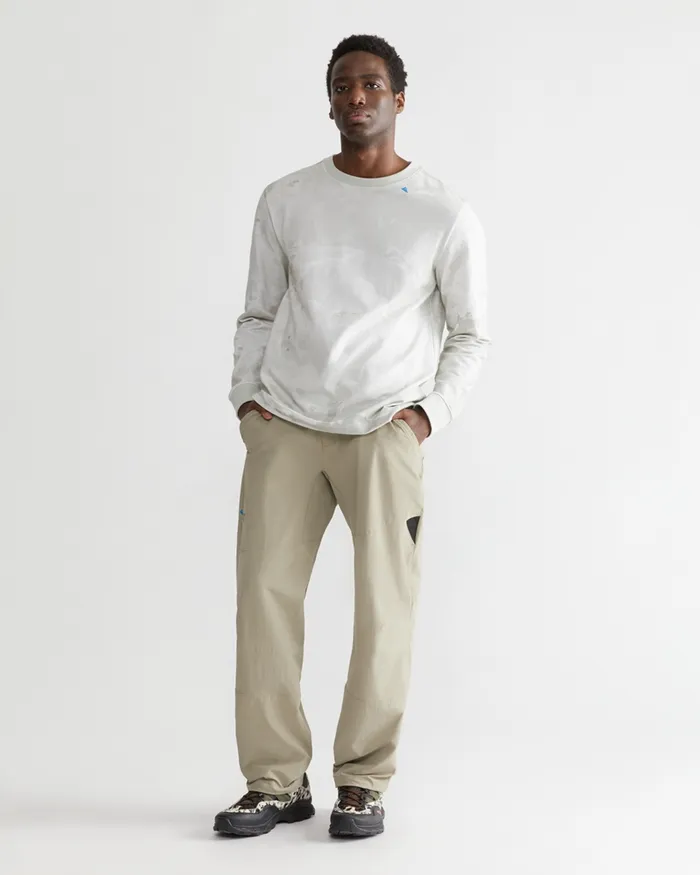 Vanadis 30 Light WindStretch Pants Silver Green Men Klttermusen Pants