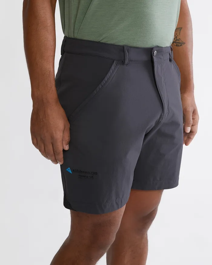 Vanadis 30 Light WindStretch Shorts Silver Green Men Klttermusen Shorts