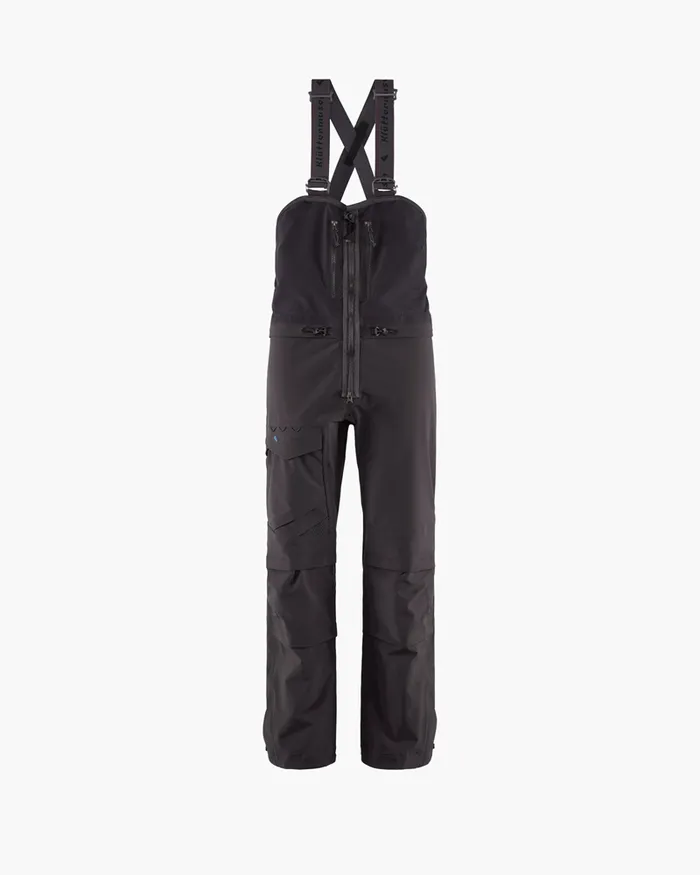 Vidar Alpine Salopette Raven Women Klttermusen Waterproof Pants