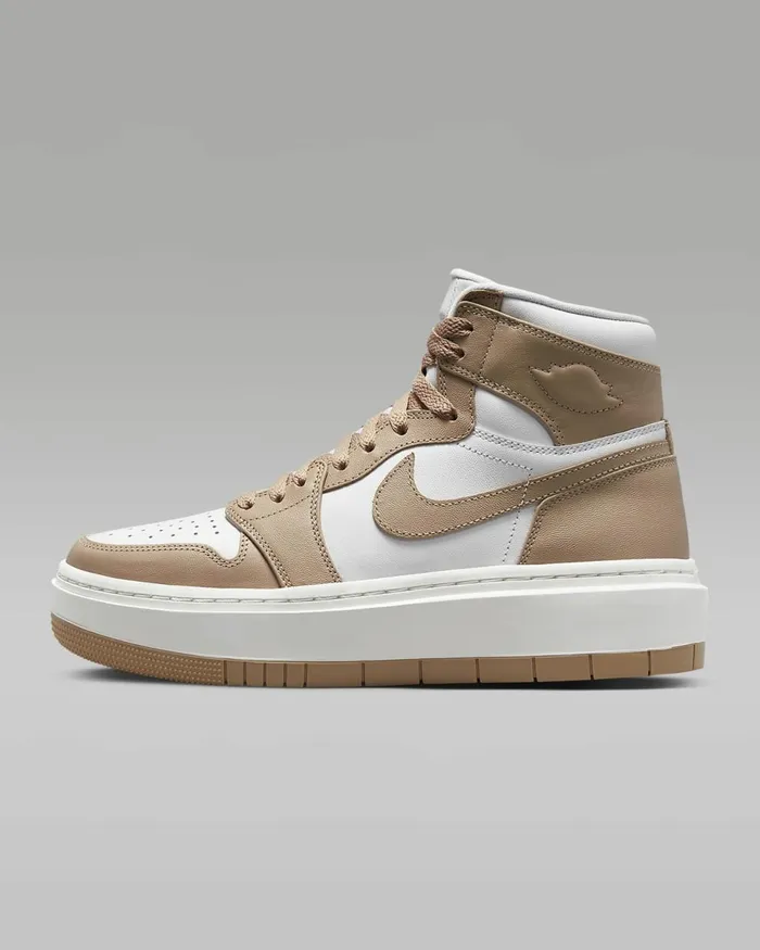 Women Air Jordan 1 Elevate High Whitesaildesert Nike Lifestyle