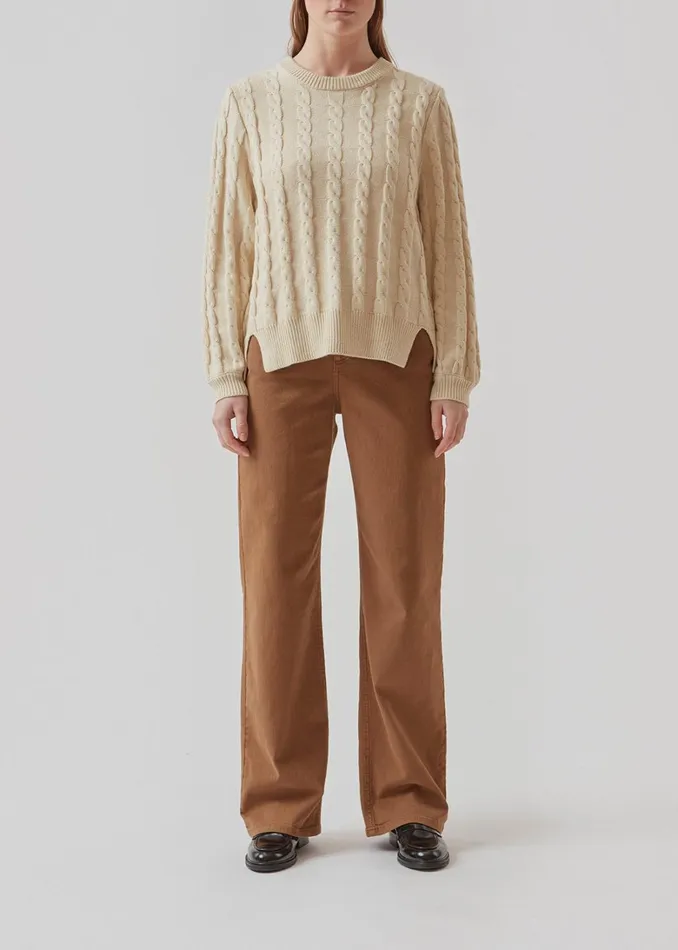 Women AliceMD Oneck Summer Sand Modstrm Blouses and Knitwear