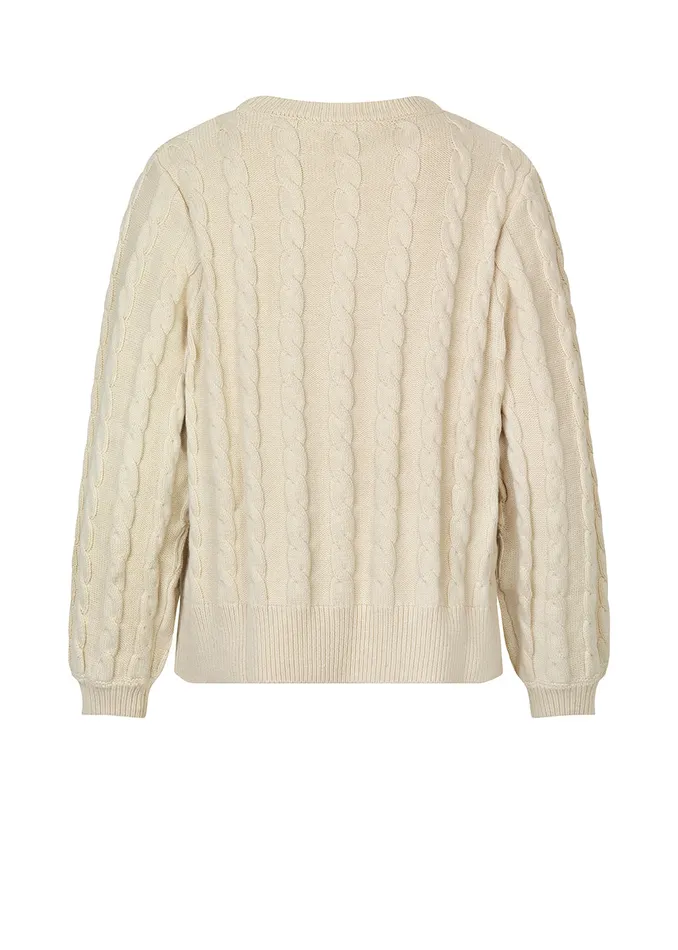 Women AliceMD Oneck Summer Sand Modstrm Blouses and Knitwear Women AliceMD Oneck Summer Sand Modstrm Blouses and Knitwear