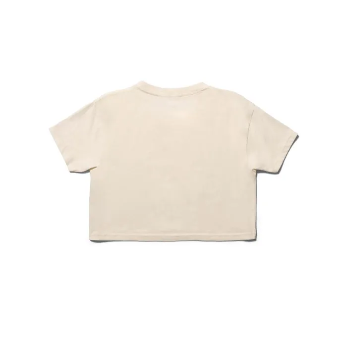 Women All We Crop TShirt Vintagewhite Stance Crop Tops