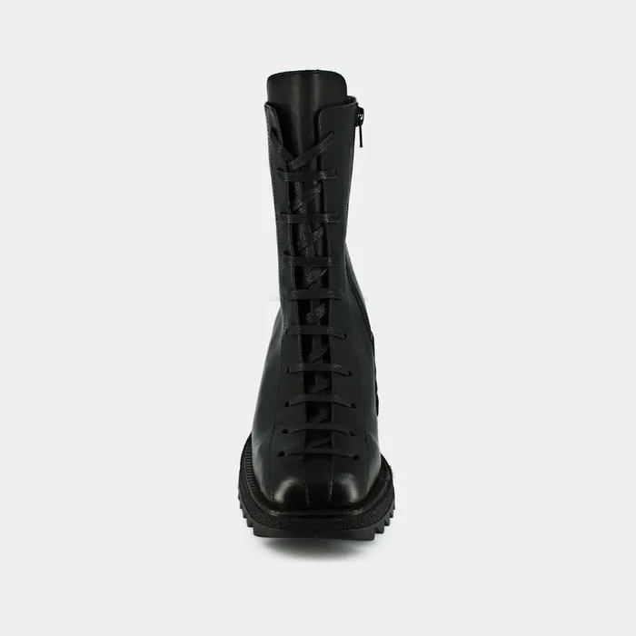 Women Ankle Boots Lowboots Jonak Boots With Notched Soles And Laces