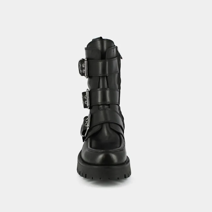 Women Ankle Boots Lowboots Jonak Boots With Notched Soles And Straps Women Ankle Boots Lowboots Jonak Boots With Notched Soles And Straps