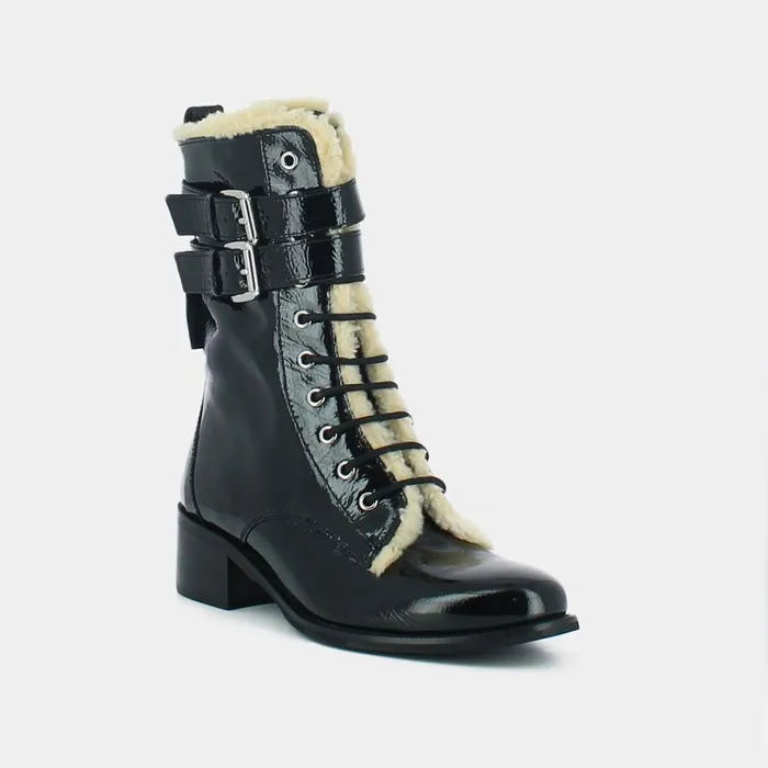 Women Ankle Boots Lowboots Jonak Heeled Boots With Laces