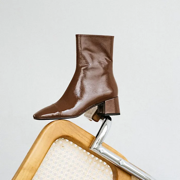 Women Ankle Boots Lowboots Jonak SquareToed Boots With Small Heels