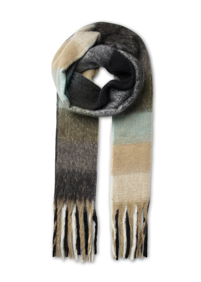 Women ArisMD Check Scarf Meadow Check Modstrm Accessories Women ArisMD Check Scarf Meadow Check Modstrm Accessories
