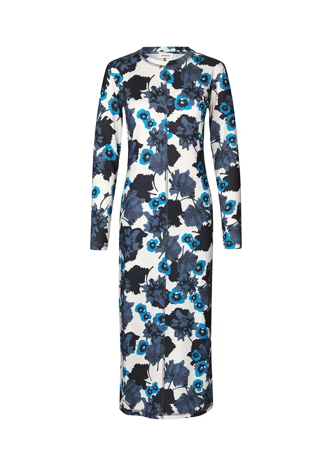 Women AustinMD Print Dress Shadow Flower Modstrm Dresses Women AustinMD Print Dress Shadow Flower Modstrm Dresses