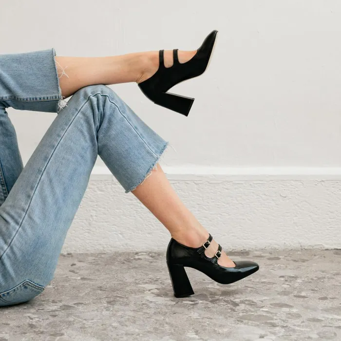 Women Babies Salomes Jonak Heeled Mary Jane With Straps
