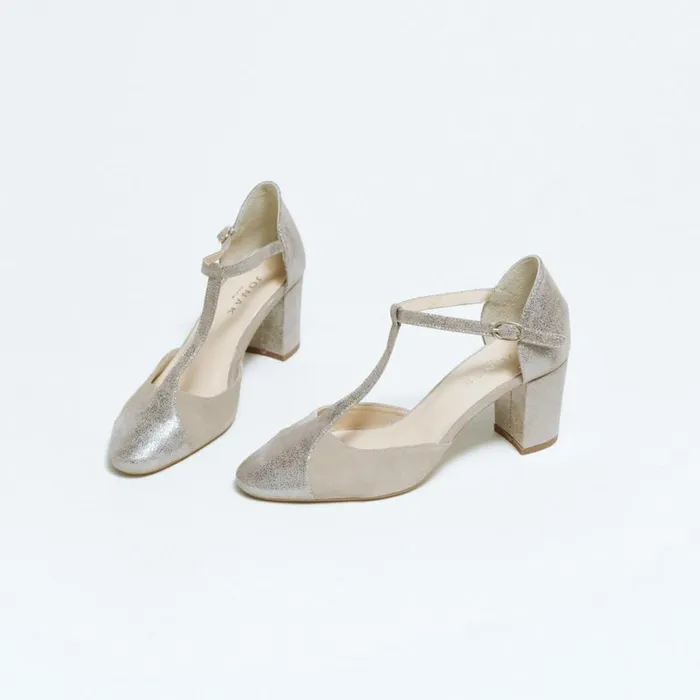 Women Babies Salomes Jonak Heeled Mary Janes