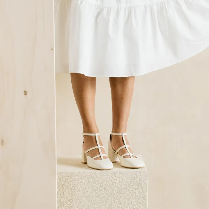 Women Babies Salomes Jonak Thick Heels And Straps