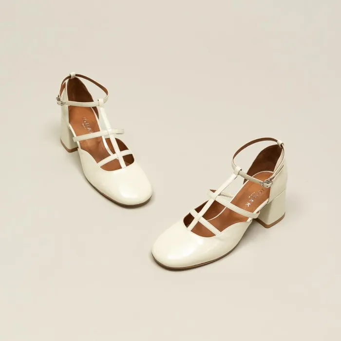 Women Babies Salomes Jonak Thick Heels And Straps