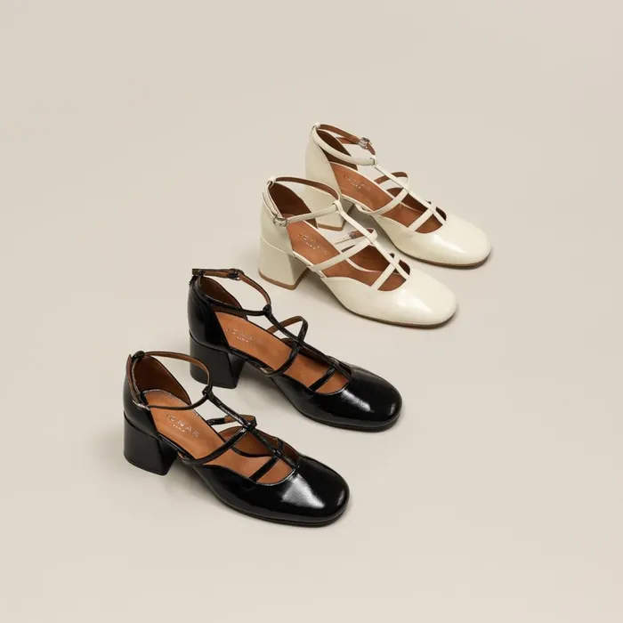 Women Babies Salomes Jonak Thick Heels And Straps
