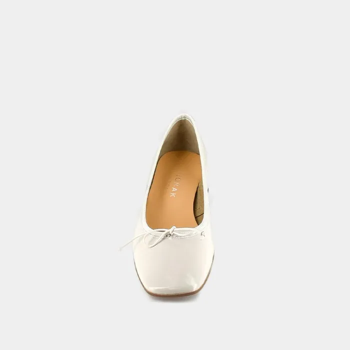 Women Ballets Flats Jonak Ballerinas With Heels And Square Toes