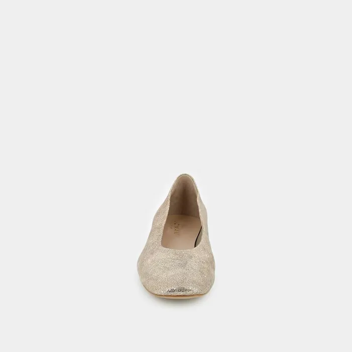 Women Ballets Flats Jonak Lamined Suede Ballerinas