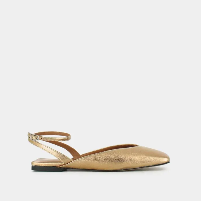 Women Ballets Flats Jonak Open Square Toe Ballet Flats