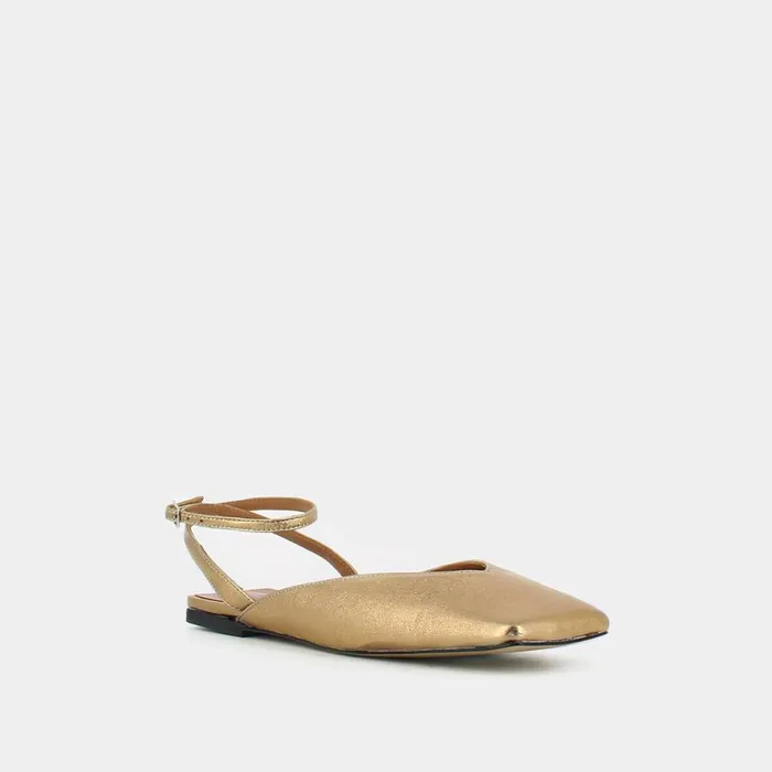 Women Ballets Flats Jonak Open Square Toe Ballet Flats