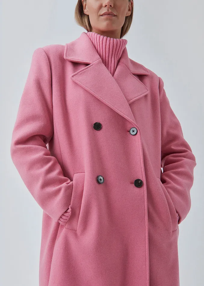 Women BecaMD Coat Cosmos Pink Modstrm Coats and Jackets
