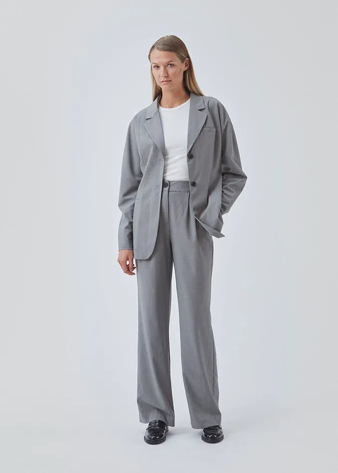 Women BennyMD Pants Grey Melange Modstrm Pants and Leggings Women BennyMD Pants Grey Melange Modstrm Pants and Leggings