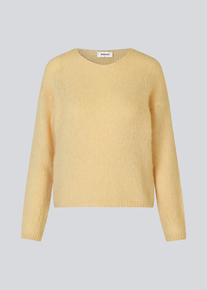 Women BertyMD Vneck Moonstone Modstrm Blouses and Knitwear
