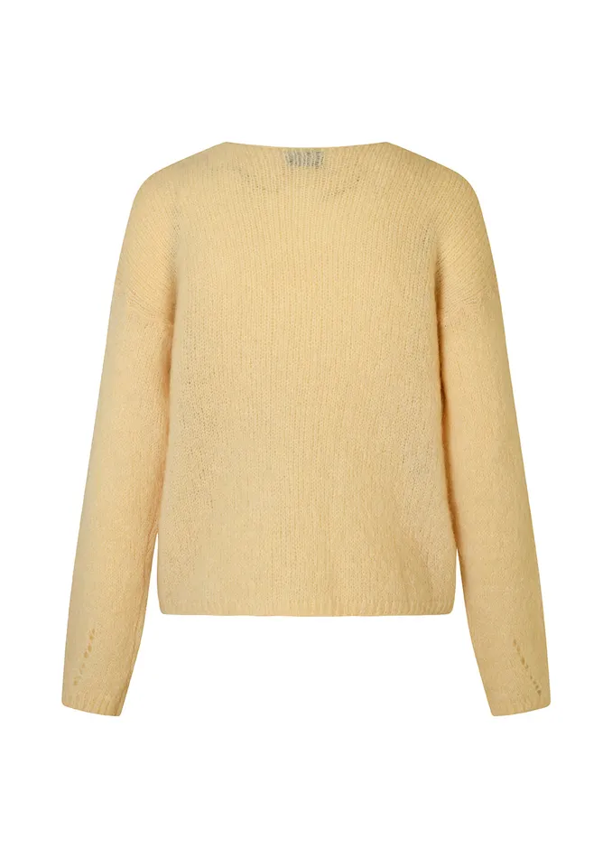 Women BertyMD Vneck Moonstone Modstrm Blouses and Knitwear Women BertyMD Vneck Moonstone Modstrm Blouses and Knitwear